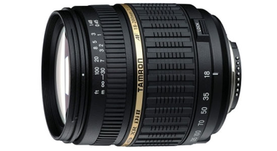 Ống k&iacute;nh Tamron AF 18-200mm c&oacute; ti&ecirc;u cự 18-200mm