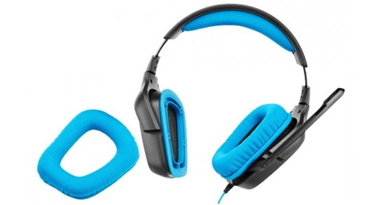 Tai nghe Logitech G430 vải bọc ly tai cao cấp