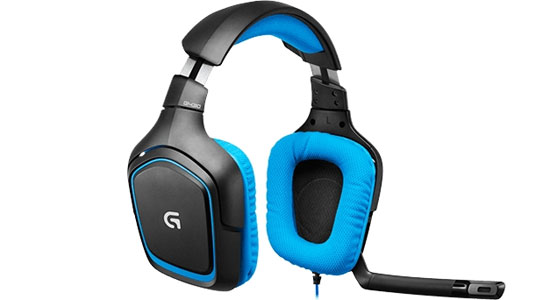 Tai nghe Logitech G430 MIC gấp, giảm tiếng ồn