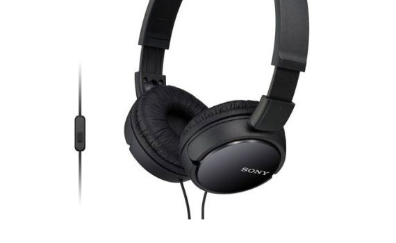 Tai Nghe Sony MDR-ZX110AP/BCE tích hợp mic nói chuyện