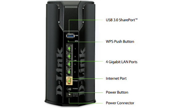 Thiết bị định tuyến không dây Dlink DIR820L đường truyền tốc độ cao