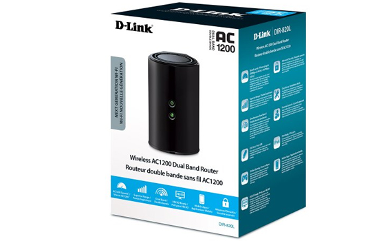 Thiết bị định tuyến không dây Dlink DIR820L bảo mật đa tầng an toàn