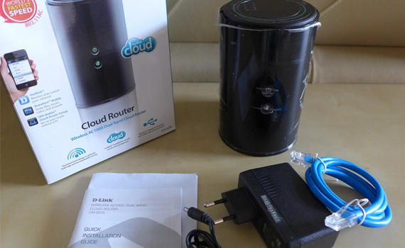 Thiết bị định tuyến không dây Dlink DIR820L thiết kế hiện đại, nhỏ gọn