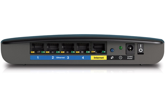 Thiết bị mạng Linksys EA2700 tích hợp 4 cồng LAN tiện lợi