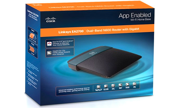 Thiết bị mạng Linksys EA2700 hỗ trợ bảo mật đa tầng an toàn