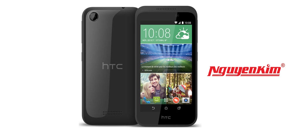 Điện thoại HTC DESIRE 320 (DARK GRAY) m&agrave;n h&igrave;nh cảm ứng điện dung 4.5"