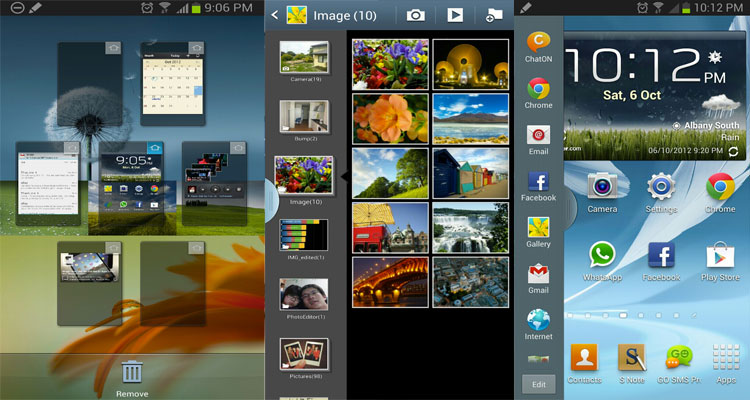 Điện thoại Samsung Galaxy Note 2 N7100 sử dụng giao diện th&acirc;n thiện