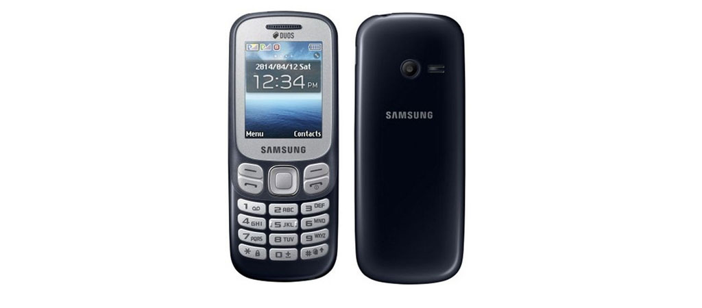 Điện thoại Samsung SM-B312E thiết kế tinh tế nhỏ gọn