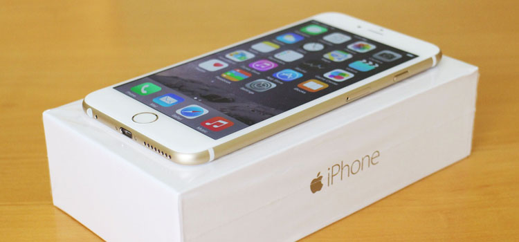 Điện thoại di động Iphone 6 Plus Gold camera ấn tượng