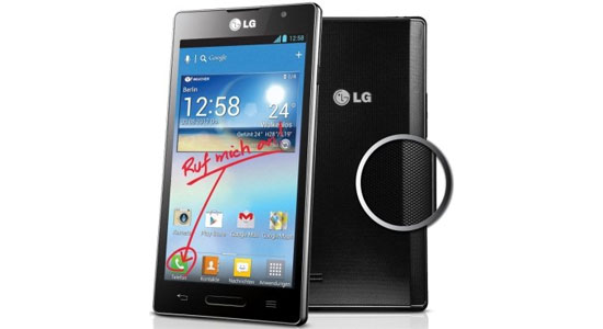 Điện thoại LG Optimus L9 m&agrave;n h&igrave;nh sắc n&eacute;t