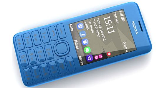 Điện thoại Nokia 206 thiết kế hợp l&yacute;