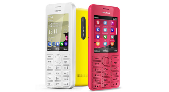 Điện thoại Nokia 206 lướt web gi&aacute; rẻ nhất