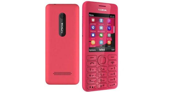 Nokia 206 thiết kế hợp l&yacute;