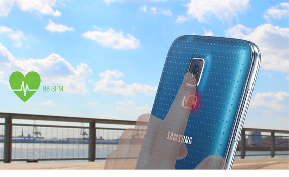 Điện thoại Samsung SM-G900H sẽ chăm s&oacute;c sức khỏe của bạn