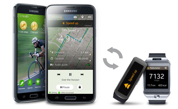 Điện thoại Samsung S5 SM-G900H th&ocirc;ng minh c&oacute; thể đo nhịp tim của bạn