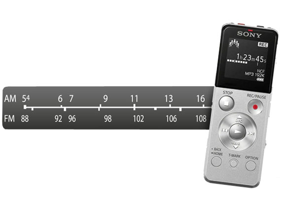 M&aacute;y ghi &acirc;m Sony ICD-UX543F bạc c&oacute; hỗ trợ cổng USB