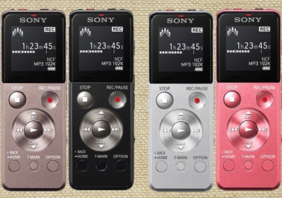 M&aacute;y ghi loại n&agrave;o tốt? M&aacute;y ghi &acirc;m Sony ICD-UX543F hồng