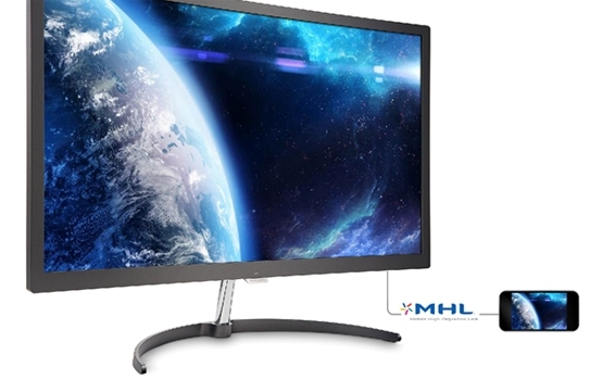 Màn hình vi tính Philips 279X6QJSW trang bị kết nối MHL