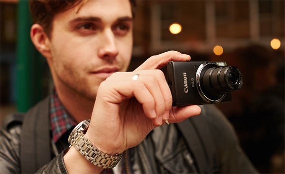 Máy ảnh Canon IXUS 160 có kiểu dáng hiện đại