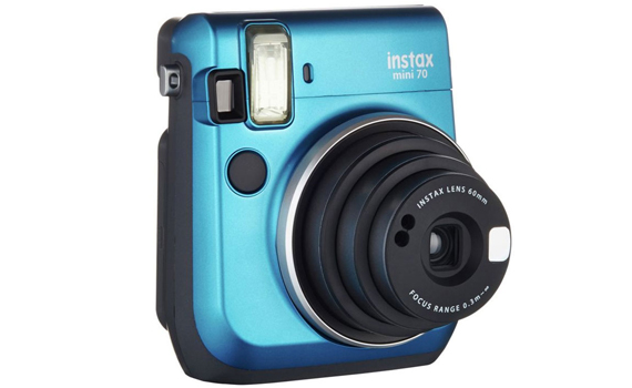 Máy chụp ảnh lấy liền Fuji Instax Mini 70 xanh giá tốt tại nguyenkim.com