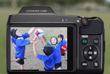 M&aacute;y ảnh Nikon Coolpix L840 lấy n&eacute;t AF th&ocirc;ng minh