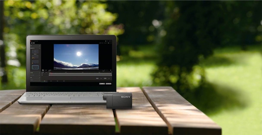 Máy quay phim Sony HDR-AS50R trang bị kết nối Wifi