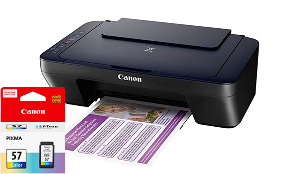 Mực in phun Canon CL-57 bảo vệ thiết bị in ấn
