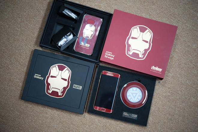 Samsung Galaxy S6 Edge Iron Man