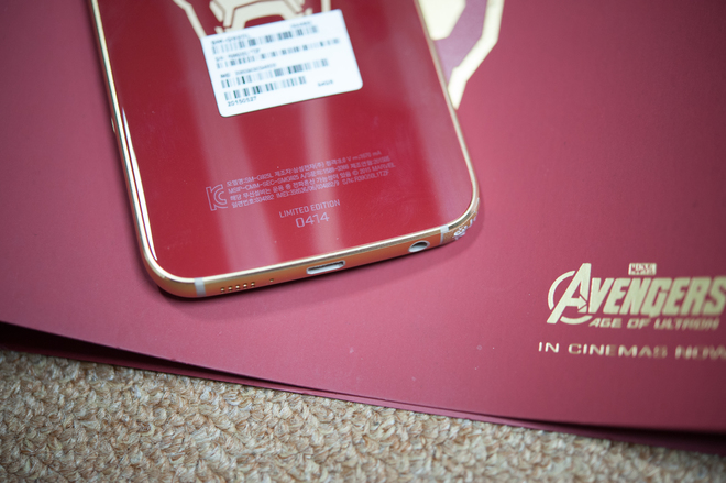 Samsung Galaxy S6 Edge Iron Man