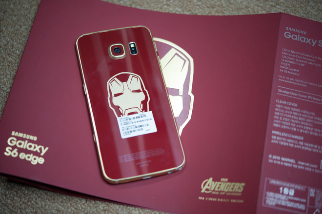 Samsung Galaxy S6 Edge Iron Man