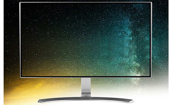 Màn hình máy tính LG 24MP88HM-S thiết kế đẹp