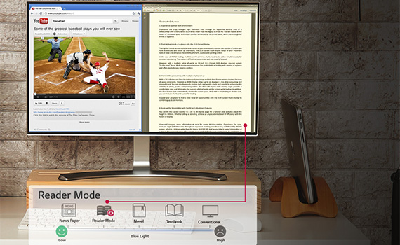 Chế độ Render Mode trên màn hình máy tính LG 24MP88HM-S