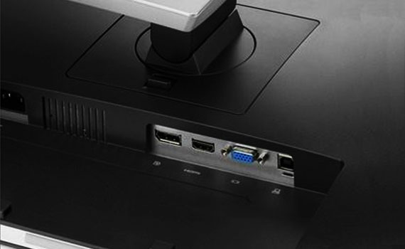 Màn hình LED HP EliteDispley E242 M1P02AA kết nối với thiết bị khác dễ dàng