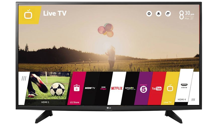 Tivi thông minh LG 43 inches 43LH590T trang bị màn hình 43" FHD