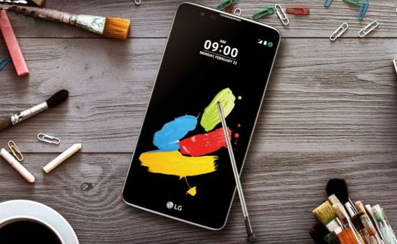 Điện thoại LG G4 Stylus màu trắng bảo mật an toàn