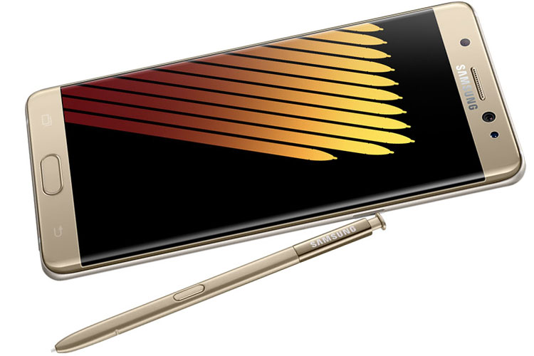 Điện thoại Samsung Galaxy Note 7 sử dụng màn hình Super AMOLED