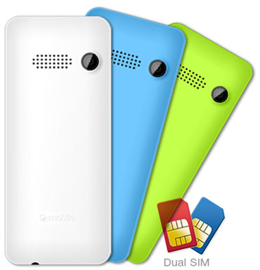 Điện thoại di động Q-mobile QQ115 hỗ trợ 2 SIM tiện dụng, th&iacute;ch hợp cho nhiều sử dụng nhiều số điện thoại.