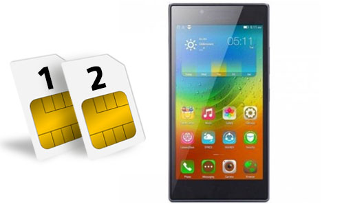 Điện thoại di động Lenovo P70 hổ trợ 2 sim