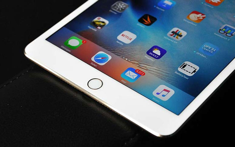 Bảo mật vân tay Touch ID trên iPad mini 4 64GB Wifi 3G
