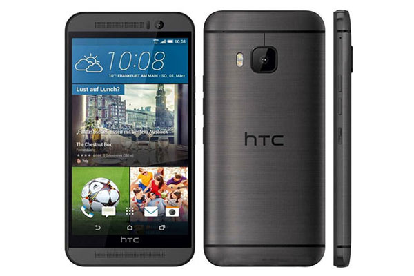 Điện thoại di động HTC One M9 thiết kế kim loại nguy&ecirc;n khối sang trọng