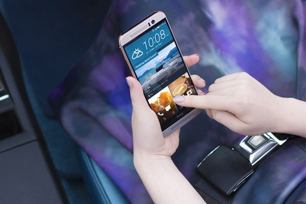 Điện thoại HTC One M9 tùy chỉnh giao diện cá nhân hóa dễ dàng