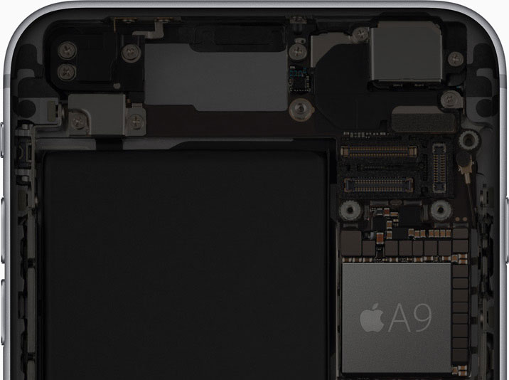 iPhone 6s 64GB màu vàng trang bị chip A9 mới mạnh mẽ, Ram 2GB