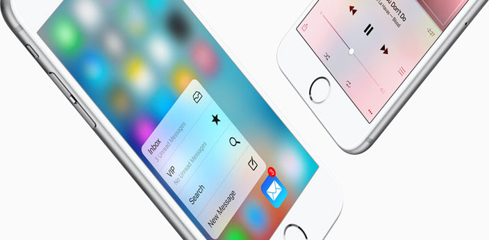 ĐT iPhone 6s 64GB màu vàng với hệ điều hành iOS 9