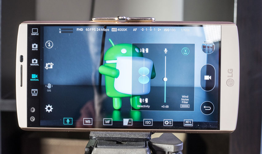 Điện thoại LG V10 White với camera sau 16MP, camera trước 5MP