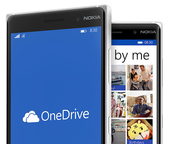 Đồng bộ Nokia Lumia 830 black với OneDrive