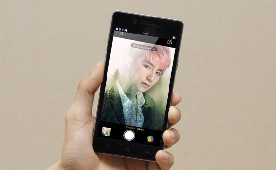 Điện thoại di động Oppo Neo 7 A33W trang bị m&agrave;n h&igrave;nh IPS 5.0 inches