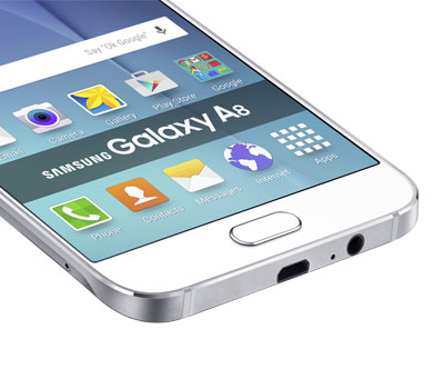 DTDD Samsung Galaxy A8 bảo mật vân tay