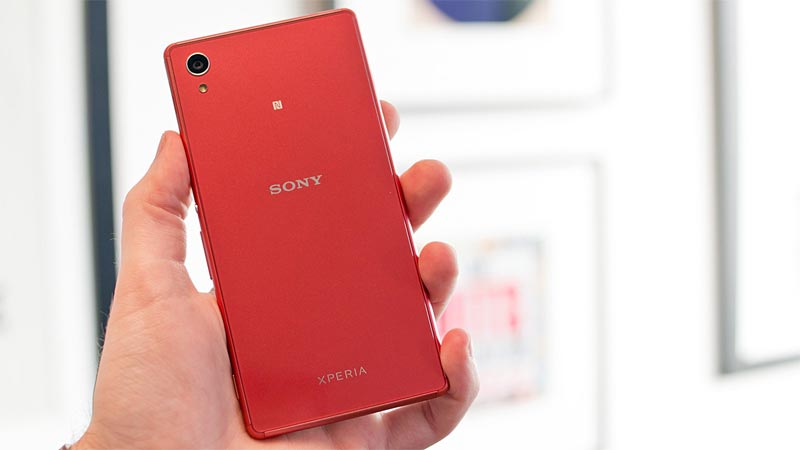 Điện thoại Sony Xperia M4 Aqua red chống nước chống bụi