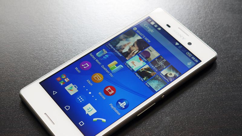 Điện thoại Sony Xperia M4 Aqua White m&agrave;n h&igrave;nh 5 inches