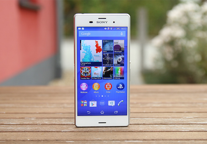 ĐT Sony Xperia Z3 m&agrave;u trắng với chip Snapdrangon 801, Ram 3GB
